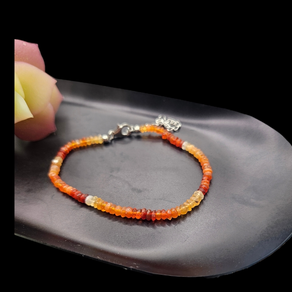 Fire Opal Bracelet